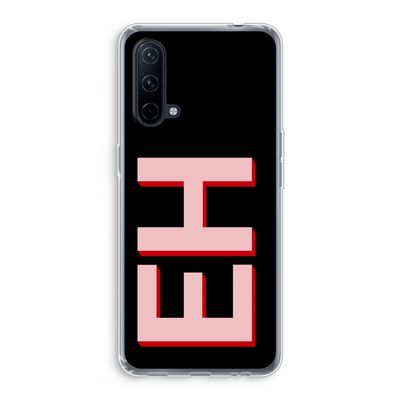 Monogram: OnePlus Nord CE 5G Transparant Hoesje