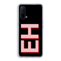 Monogram: OnePlus Nord CE 5G Transparant Hoesje