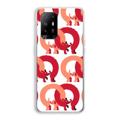 Dogs: Oppo A95 5G Transparant Hoesje