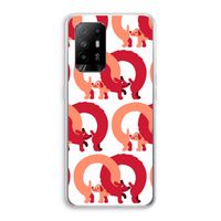 Dogs: Oppo A95 5G Transparant Hoesje