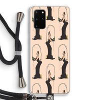 Pop Some Kim: Samsung Galaxy S20 Plus Transparant Hoesje met koord