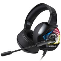 ONIKUMA K6 Over oor bas Stereo Surround Gaming koptelefoon met microfoon & RGB-verlichting