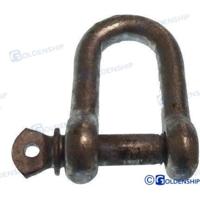 GS71259 - GEGALVANISEERDE beugel recht 25 mm.