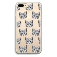 Kitten: iPhone 7 Plus Transparant Hoesje Kitten: iPhone 7 Plus Transparant Hoesje