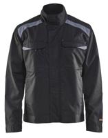 Blåkläder Industriejack. Ongevoerd 40541800 | Zwart/Grijs | Maat 4XL - 7330509384015