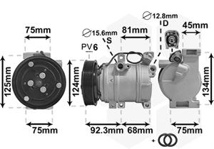 Van Wezel Airco compressor 2700K219