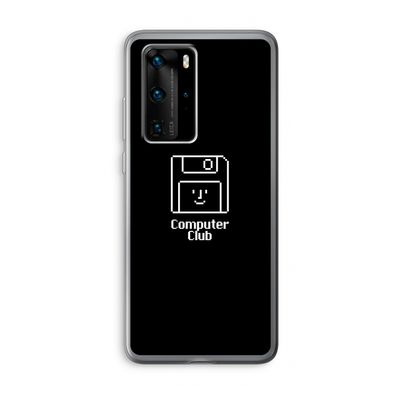 Hello: Huawei P40 Pro Transparant Hoesje