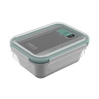 Rotho Nala Click and Lock Vershouddoos 0.5L Mistletoe Green/RVS