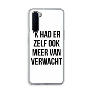 Meer verwacht: OnePlus Nord Transparant Hoesje