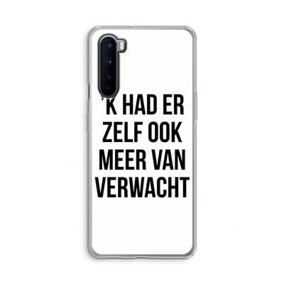 Meer verwacht: OnePlus Nord Transparant Hoesje