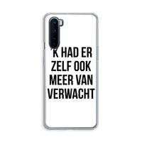 Meer verwacht: OnePlus Nord Transparant Hoesje
