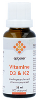Epigenar Support Vitamine D3 en K2 Druppels 25ml - thumbnail