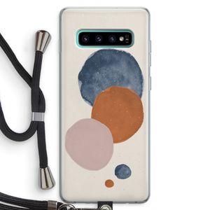 Geo #4: Samsung Galaxy S10 Plus Transparant Hoesje met koord