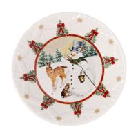 Villeroy & Boch Toy's Fantasy Schaal klein sneeuwman met dieren 17 cm
