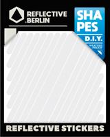 REFLECTIVE BERLIN reflex-stickers "shapes" refl.sticker refl.berlin universal white