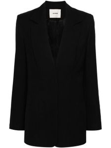 AERON blazer à revers cranté - Noir