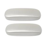 Brillenkoker - 2x - wit - universeel - hard kunststof - bril beschermen