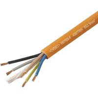 TRU COMPONENTS TC-13537020 Rubberkabel H07RN-F 5 G 2.5 mm² Oranje per meter