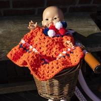 Koningsdag Babyponcho Haakpakket