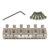 Graph Tech String Saver PG-8000-F0 Brushed Steel Vintage brugzadels voor ST- en TE-stijl gitaar (set van 6) - thumbnail
