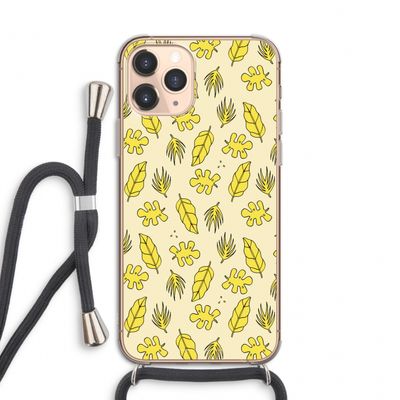 Herfst: iPhone 11 Pro Transparant Hoesje met koord