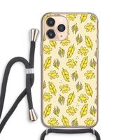 Herfst: iPhone 11 Pro Transparant Hoesje met koord