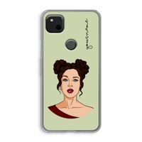 Pop-Art Creator: Google Pixel 4a Transparant Hoesje