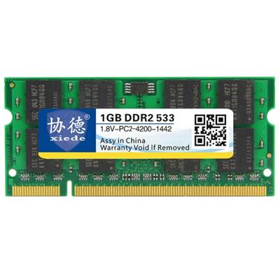 XIEDE X028 DDR2 533 MHz 1GB algemene volledige compatibiliteit geheugen RAM module voor laptop XIEDE X028 DDR2 533 MHz 1GB algemene volledige compatibiliteit geheugen RAM module voor laptop