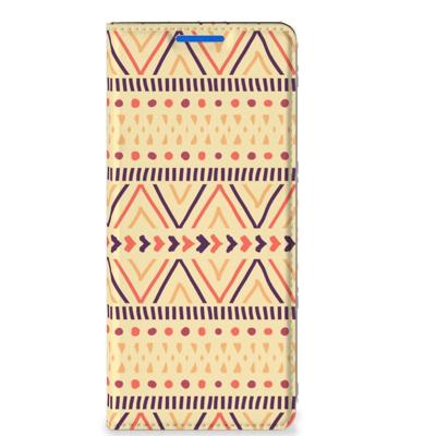 OPPO Reno 6 Pro Plus 5G | Hoesje met Magneet | Aztec Yellow OPPO Reno 6 Pro Plus 5G | Hoesje met Magneet | Aztec Yellow