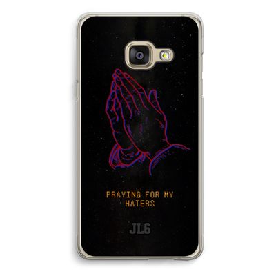 Praying For My Haters: Samsung A3 (2017) Transparant Hoesje
