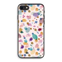 Terrazzo Memphis Pink: iPhone SE 2020 Biologisch afbreekbaar hoesje