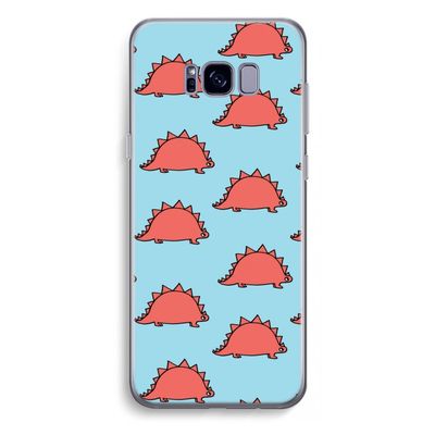 Dinosawrr: Samsung Galaxy S8 Plus Transparant Hoesje