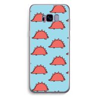 Dinosawrr: Samsung Galaxy S8 Plus Transparant Hoesje Dinosawrr: Samsung Galaxy S8 Plus Transparant Hoesje