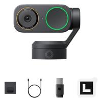 Insta360 Link 2 Pro 4K webcam zwart