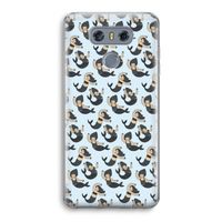 Zeemeermin: LG G6 Transparant Hoesje
