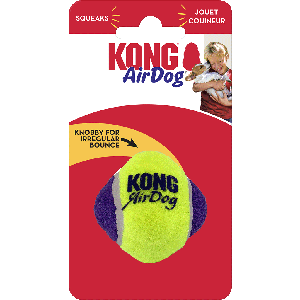KONG AirDog Squeaker Knobby Ball XS/Sm