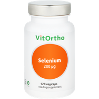VitOrtho Selenium 200mcg 120 Vegetarische capsules