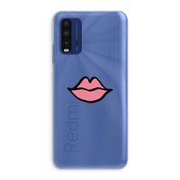 Kusje: Xiaomi Redmi 9T Transparant Hoesje