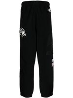 AAPE BY *A BATHING APE® pantalon de jogging à logo appliqué - Noir