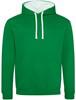 Just Cool JH003 Varsity Hoodie - Kelly Green - XS