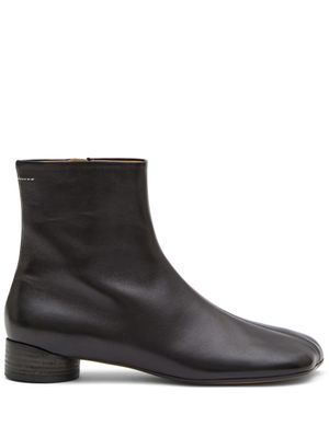MM6 Maison Margiela bottines Anatomic en cuir 35 mm - Noir