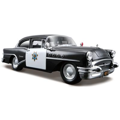 Modelauto Buick Century - politieauto - 1955 - schaal 1:24 - schaalmodel auto