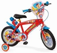 Kinderfiets 14" Paw Patrol Rood 1478 Jongen NIEUW TOIMSA