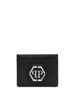 Philipp Plein porte-cartes à plaque logo - Noir - thumbnail