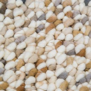 Brink en Campman - Pebble Natural Sand 129811 - 170x240 cm Vloerkleed