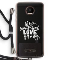 Partner in crime: Motorola Moto Z Force Transparant Hoesje met koord
