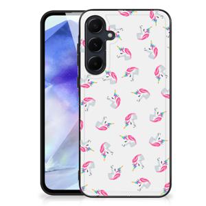 Back Case voor Samsung Galaxy A55 Unicorns