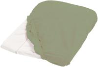 Aankleedkussenhoes - CANDIDE - Badstof - 50 x 75 cm - Khaki