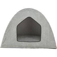 Trixie hondenmand tent jonna vital ribstof lichtgrijs