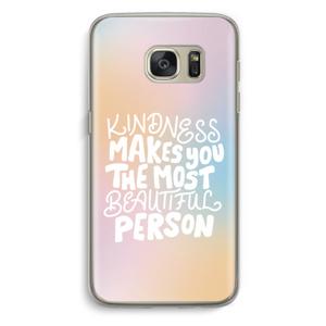 The prettiest: Samsung Galaxy S7 Transparant Hoesje